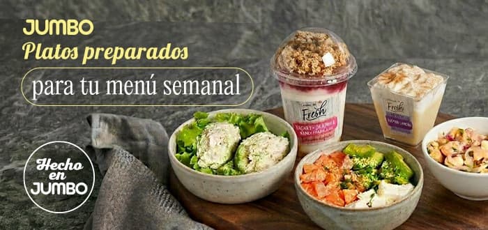 Especial - Conoce nuestros platos preparados para tu menú semanal (solo RM) - 04-05-lunes al 31-05-domingo