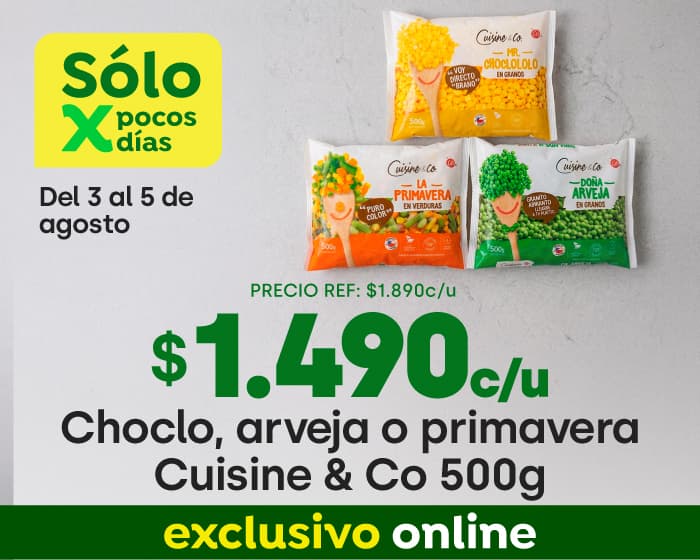 Choclo, Arveja, Prim