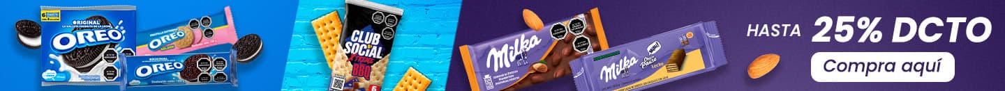 mondelez huincha oreo, club social y milka