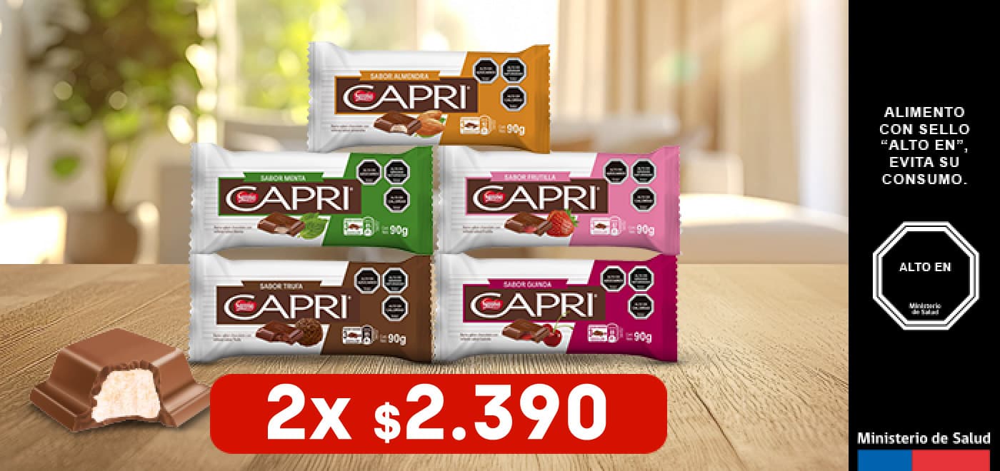 NESTLÉ - CAPRI 2 X $2.390