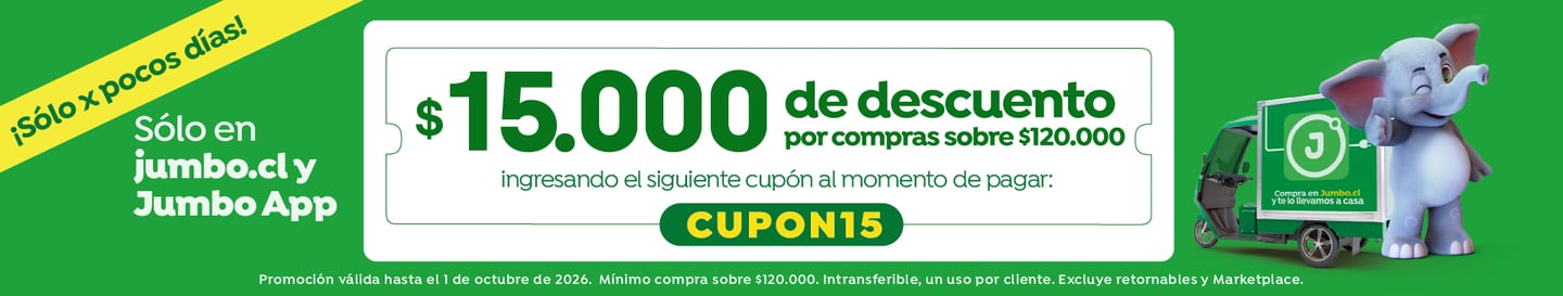 Cupon 15