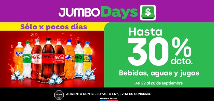 Banner ppal proveedor - ANDINA - Bebidas, aguas y jugos hasta 30% - 22-09-yyyy al 28-09-yyyy
