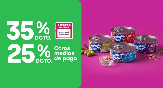 Todo atún Robinson Crusoe