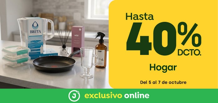 Cyber - HOGAR HASTA 40% DCTO - 05-10-2026 al 07-10-2026