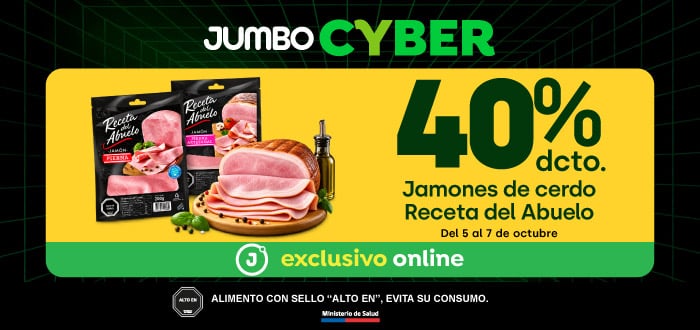 JAMONES DE CERDO LA RECETA DEL ABUELO 40%