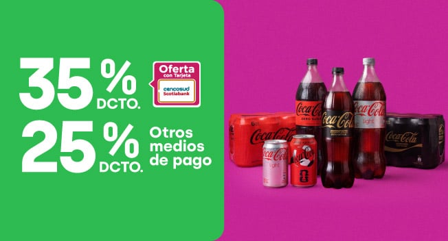 Bebidas Coca-Cola Zero
